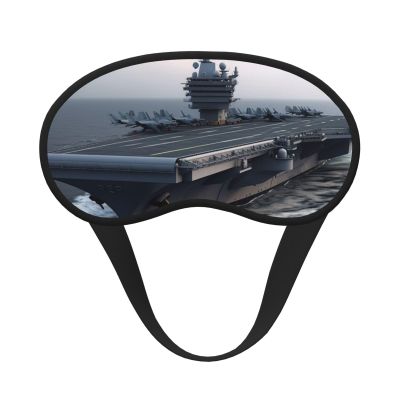 Aircraft Carrier Sleep Mask Soft Comfortable Eye Mask with Adjustable Strapblackout Eye Sleep Shade Cover for Women Girls Men Travel Yoga Nap Shift Work