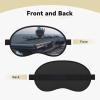 Aircraft Carrier Sleep Mask Soft Comfortable Eye Mask with Adjustable Strapblackout Eye Sleep Shade Cover for Women Girls Men Travel Yoga Nap Shift Work view 2