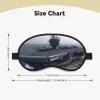 Aircraft Carrier Sleep Mask Soft Comfortable Eye Mask with Adjustable Strapblackout Eye Sleep Shade Cover for Women Girls Men Travel Yoga Nap Shift Work view 4