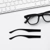 Alianm Eyeglass Replacement Temples 2Pairs Glasses Replacement Temple Eyeglasses Arms Replacement Glasses Legs Accessories DIY Temples for Glasses view 2