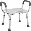 Adjustable Bathtub Shower Chair, Non-Slip Medical Shower Stool for Elderly, Lightweight Bath Bench with Backrest, Safety Seat for Seniors Disabled view 1