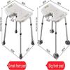 Tub Shower Chair, with U-Shaped Bathroom Shower Stool Non-Slip Safety Showers Auxiliary Elderly Height Adjustable Showers Seat Bathroom Chairs(Large Cup feet) view 2
