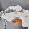 Tub Shower Chair, with U-Shaped Bathroom Shower Stool Non-Slip Safety Showers Auxiliary Elderly Height Adjustable Showers Seat Bathroom Chairs(Large Cup feet) view 4
