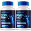 Neuro Solve Capsules, Official Neuro Solve Brain & Memory Supplement Pills, Advanced Nootropic Pills Brain Health Support, All Natural NeuroSolve Cognitive Health & Function Reviews (2 Pack) view 1