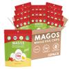 Magos Egg Chips Huevos Rancheros, Healthy Snack, High Protein Low Carb, Light Cracker-Style Crunch, 1.1 oz Bags Keto, Vegetarian & Carnivore Friendly, No Gluten Ingredients (12-Pack) view 1