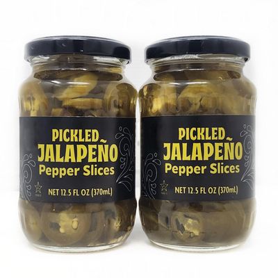 2 Pack of Pickles Jalapeno Pepper Slices 12.5oz by Trader Js