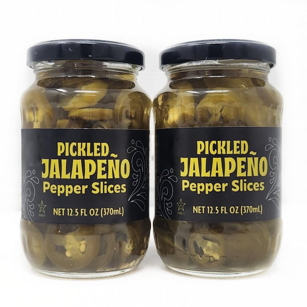 2 Pack of Pickles Jalapeno Pepper Slices 12.5oz by Trader Js