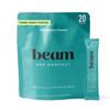 Beam Pre Workout Powder Pre Workout Supplement with Organic Caffeine, 350 mg Electrolytes & Nootropic Focus Support, No Sugar, Pre Workout for Women & Men, Blue Raspberry Flavor, 20 Servings view 1