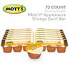 Motts No Sugar Added Dessert Dreamland Orange Swirl Bar Applesauce Cups, 3.9 oz cups, 72-count (12 Packs of 6) Made With Real Fruit, Good Source of Vitamin C, On-the-Go, Nutritious Snack view 2