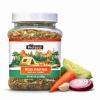 Backpack Bistro Dehydrated Mixed Vegetables 8.8 oz (250 g) | Includes Carrot, Spinach, Cabbage, Onion & Garlic | Emergency & Camping Food, Soup Mix, Stews, Ramen, Stir-Fries | Vegan, Non-Bioengineered | By Pride Of India view 1
