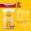 Primeval Labs PRE High-Stim Pre Workout | Energy, Focus & Performance Formula | 300mg Caffeine | 40 Servings | Mangonada | Authentic Latino-Inspired Flavor to Fuel Your Journey view 4