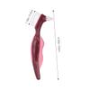 Baluue 3pcs Dual Head Denture Cleaning Brush with Hard Bristles for False Teeth Ergonomic Long Handle for Firm Grip Angled Brush Heads for Thorough Elderly Denture Care view 2