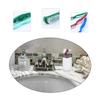 Baluue 3pcs Dual Head Denture Cleaning Brush with Hard Bristles for False Teeth Ergonomic Long Handle for Firm Grip Angled Brush Heads for Thorough Elderly Denture Care view 4