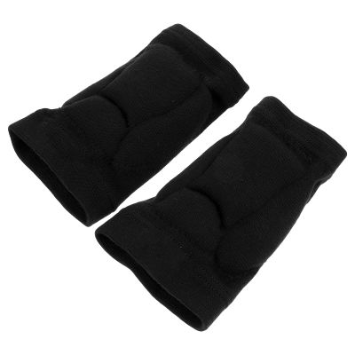 VOSAREA Thickened Sponge Elbow Brace for Sports Tennis Elbow Support Sleeve with Compression Protective Forearm Guard for Relief and Athletic Use Black