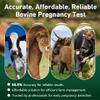 Bovine Pregnancy Test Kit - Includes 5 Tests, Rapid Results in 5-20 Minutes for Dairy & Beef Cows, Whole Blood, Serum & Plasma-Based Tests view 3
