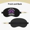 Elder Abuse Awareness Sleep Eye Mask Blindfold for Women Men Travel Work Meditation Yoga view 2