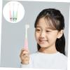 Baluue 3Pcs Cartoon Toothbrush with Soft Bristles Travel Friendly Household Toothbrushes for Daily Use Gentle Silicone Handle Random Candy Colors Random Color view 3