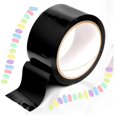 10 Meter Long, Stylish and Elegant Black 6cm Wide Multifunctional Outdoor Fitness Non Adhesive Tape, Couple Gift - D2-