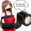 10 Meter Long, Stylish and Elegant Black 6cm Wide Multifunctional Outdoor Fitness Non Adhesive Tape, Couple Gift - D2- view 3