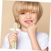 BIUDECO 4pcs Toothbrushes for Soft Silicone Bristles with Suction Base Ergonomic Handle Training Oral Care for Boy Girl Boys view 2