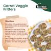 Backpack Bistro| PACK of 6 Dehydrated Shredded Carrots 14.8 oz (420 g) | Ideal for Emergency Food, Daily, Camping Cooking | Convenient for Sandwiches, Noodles, Soups, Smoothies, Pasta | Vegan, Non-Bioengineered | By Pride Of India view 3