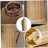 Ipetboom Traditional Handwoven Thermal Bottle Lightweight Portable Hot Water Kettle with Handle for Home Use Insulated Water Container Classic Chinese Rattan Design view 3