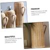 Ipetboom Traditional Handwoven Thermal Bottle Lightweight Portable Hot Water Kettle with Handle for Home Use Insulated Water Container Classic Chinese Rattan Design view 4