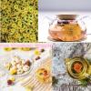 Golden Chrysanthemum Tea, Loose Leaf Floral Tea,Caffeine-Free with Light Fragrant Notes & Smooth Taste Dried Whole Blossoms for tea Brewing or Cooking view 3