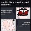 12 Piece Combination Smooth Leather Bedroom Fitness Multifunctional Adjustable Set, Cube Dice and Sleep Eye Mask Assembly-D6 view 2