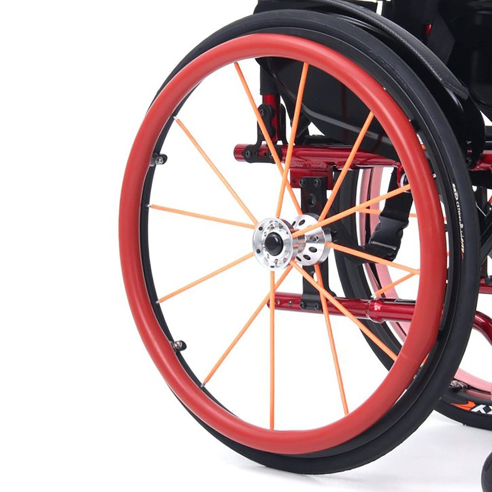 Wheelchair Push Rim Covers 24 Inch Silicone Wheelchair Push Ring Protective Cover Non-Slip and Abrasion Resistant Hand Push Cover Improve Grip and Traction