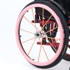 Wheelchair Push Rim Covers 24 Inch Silicone Wheelchair Push Ring Protective Cover Non-Slip and Abrasion Resistant Hand Push Cover Improve Grip and Traction view 2