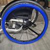 Wheelchair Pusher Cart Ring Protective Sleeve (24-Inch/One Pair) Silicone Hand Push Cover Non-Slip Improve Grip and Traction view 1