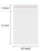 4''x6'' Cookie Bags,Clear Cello Cellophane Treat Bag,Candy,Prints,Photos,Party Favors Plastic Sleeves-170 Pcs view 2