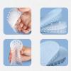 1 Pair Height Increase Insoles, 2cm Silicone Multilayer Level up Shoe Balancer Shock Absorbing Transparent Sports Shoe Insoles for Men Women (Two Pairs) view 4