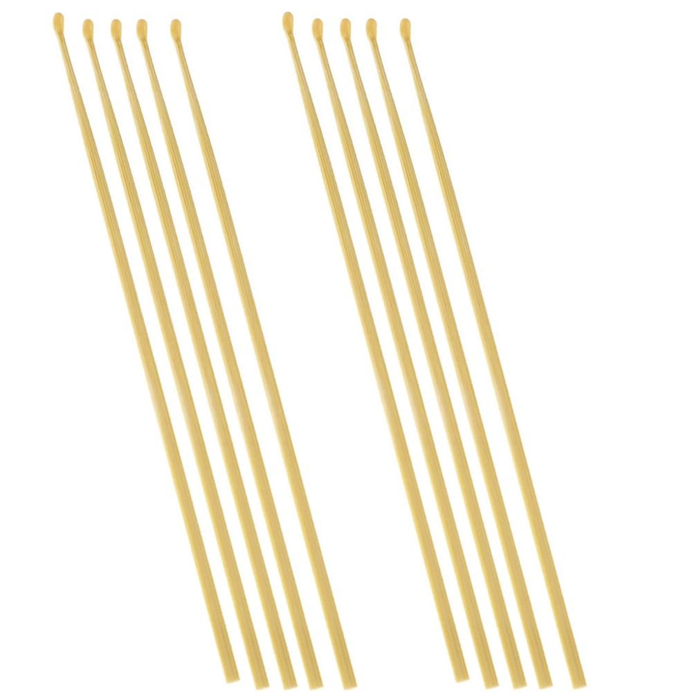 10Pcs 170mm Bamboo Ear Wax Pick Spoon Long Ear Curette Scoop Reusable Earwax Picker Scoop Earwax Clean Removal Tool