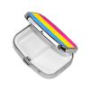 2 Compartments Travel Pill Organizer Pansexyal Pride Flag Daily Pill Case view 2