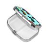 2 Compartments Travel Pill Organizer Box for Pocket Purse Daily Pill Holder Container for Medicine Vitamin (Monster Truck Cartoon) view 2