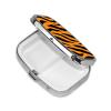 2 Compartments Travel Pill Organizer Tiger Stripes Animal Print Daily Pill Case view 2