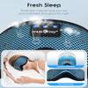 MUSICOZY Sleep Headphones Breathable Sleep Mask Bluetooth 5.4 Wireless Earphones Mask Sleeping Eyemask for Side Sleepers for Women Men Travel Meditation Gift view 4