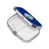 2 Compartments Travel Pill Organizer Box Small Pill Case for Pocket Purse for Medicine Vitamin (Guam Flag) view 2