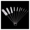 10 Piece Set of Nylon Bottle Straw Cleaning Brush, Household and Kitchen Cleaning Brush Set view 2