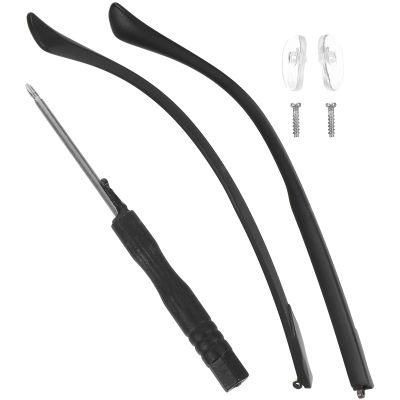Alianm Eyeglass Replacement Temples 4Pair Universal Glasses Arm Replacement Temple Eyeglass Leg Bracket Tr90 Frame Repair Kit for Sunglasses Reading Glasses(13.70X0.60X0.50CM)