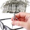 100Pcs Eyeglass Screwdriver Watch Repair Kit with Keychain Portable Hand Tools Precision Screwdriver Tools view 2