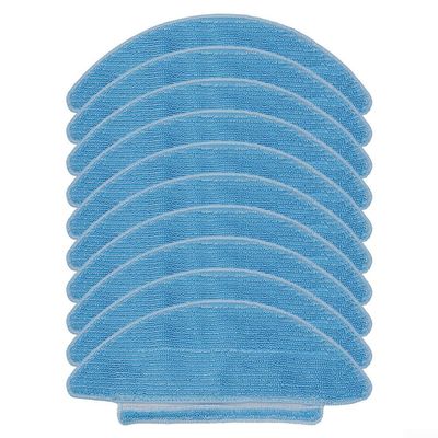 Vacuum Mop Pad Replacement Fit For Airzeen Fit For Q6 SE Robot Model CRV0009, Microfiber Cleaning Cloth Set For Floor Mopping, Washable Mop Attachment(10 Pack)