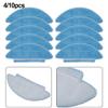 Vacuum Mop Pad Replacement Fit For Airzeen Fit For Q6 SE Robot Model CRV0009, Microfiber Cleaning Cloth Set For Floor Mopping, Washable Mop Attachment(10 Pack) view 3