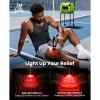 BOB AND BRAD A2 Ultra Heated Massage Gun with Red Light & Infrared Therapy, FSA-HSA Eligible Fathers Day Dad Gifts, 10mm Handheld Deep Tissue Percussion Massager with Case for Full Body Pain Relief view 3
