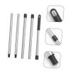 Ciieeo Section Stainless Steel Mop Handle Extension Pole Rust Resistant Replacement Rod with Ergonomic Grip Compatible with Various Broom Heads for Household Cleaning and Easy Storage view 2