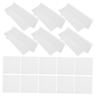 Gatuida 100pcs Clear Cellophane Sheets Transparent Packing Film for Candy Wrapping and DIY Crafts Durable Water Resistant Wrap for Fresh Flowers and Gift Presentation