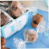 100pcs Clear Cellophane Wrap Sheets Transparent Protective Wrapping for Bouquets Candy Gifts Decorative Packaging with High Transparency view 4