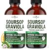 NEW AGE Soursop Drops - Soursop Bitters Liquid with Soursop Fruit and Leaves, Elderberry, Vitamin C and Olive Leaf - Multimineral & Vitamins Superfood - 4 oz view 1